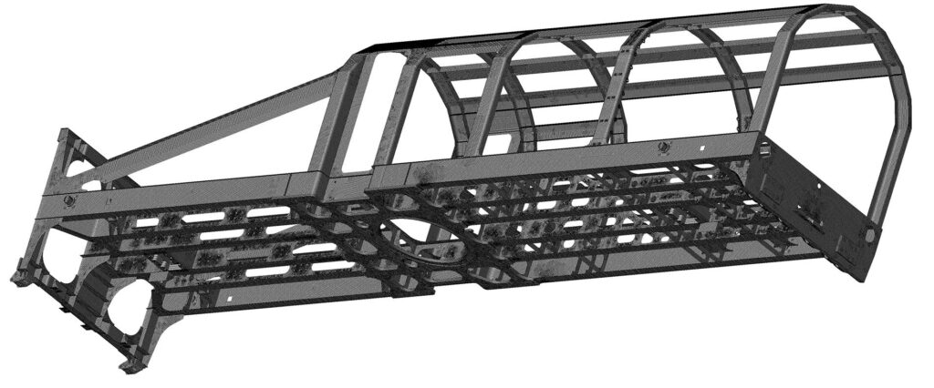Chassis Schneefrässchleuder Trafikverket